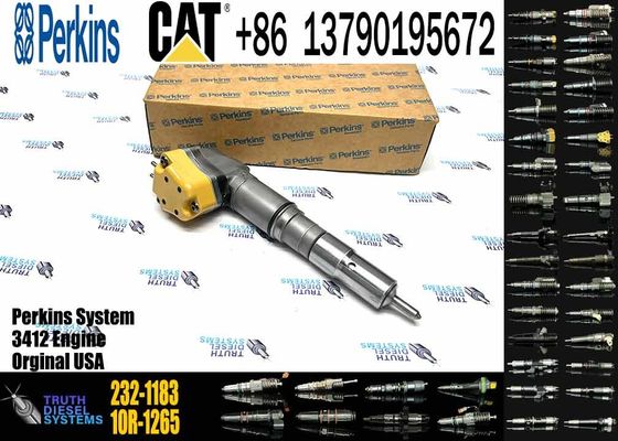 Excavator Engine Parts Fule Injetor 232-1173 232-1183 232-1168 174-7528 174-7526 10R-1266 for 3412E 3408 Fuel Injector