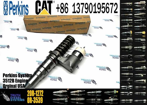 Excavator Parts 392-0208 Fuel Injector 3920208 20R-1272 20R1272 for CAT 3508B 3512B 3516B 3512C 3516C