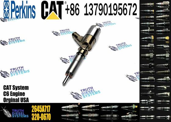 New Fuel Injector 2645A717 310-1852 10R-7675 for 320D Engine 3069370 3101852 10R7951