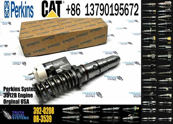 Excavator Parts 392-0208 Fuel Injector 3920208 20R-1272 20R1272 for CAT 3508B 3512B 3516B 3512C 3516C
