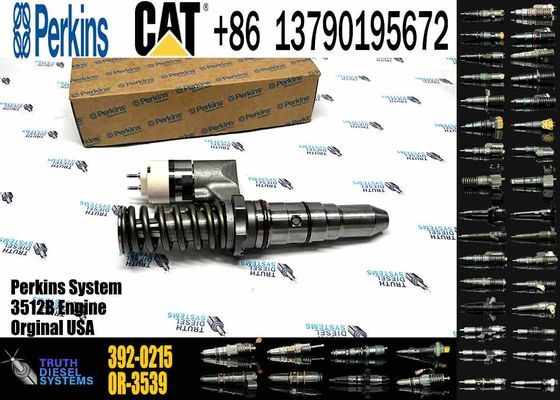 Excavator Parts 392-0215 Fuel Injector 3920215 10R-1276 10R1276 for CAT 3508B 3512B 3516B 3512C 3516C Series