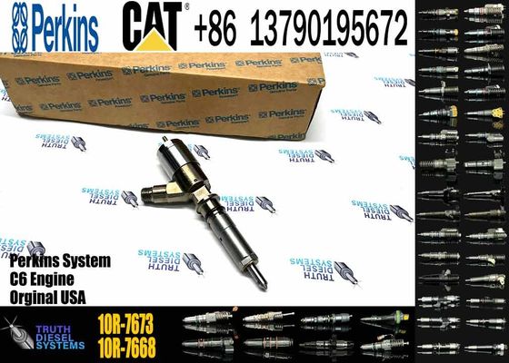 10R-7672 10R-7673 Common Rail Injector for Caterpillar CAT Perkins C6.6 C4.4 Engine