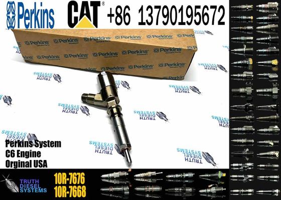 High Pressure Diesel Fuel Common Rial Injector 10R-7676 for C6.6 Engine Auto Parts Common Rail Injector