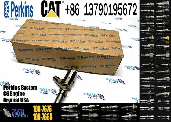 High Pressure Diesel Fuel Common Rial Injector 10R-7676 for C6.6 Engine Auto Parts Common Rail Injector