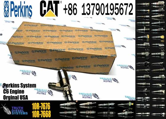 High Pressure Diesel Fuel Common Rial Injector 10R-7676 for C6.6 Engine Auto Parts Common Rail Injector