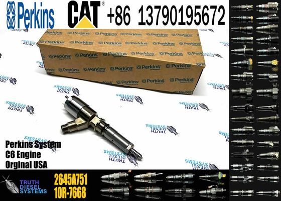 2645A748 320D Engine Diesel Fuel Injector 2645A749 320-0690 2645A751 Injector 2645A753 321-3600 for CAT Excavator Perkins
