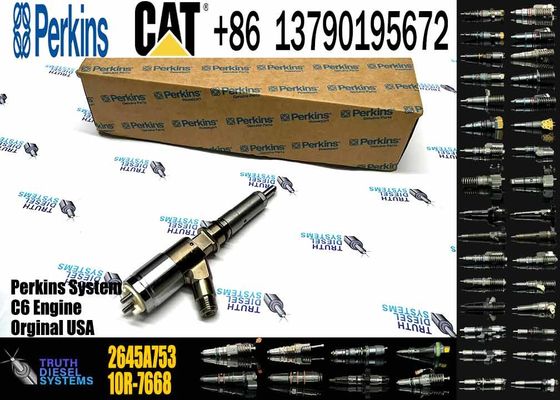 New 2645A753 321-3600 320-3800 10R7938 Diesel Fuel Injector for Caterpillar for Perkins for CAT C6.4 C6.6