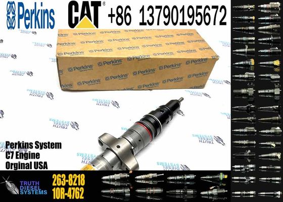 Excavator Engine Parts 263-8218 Common Rail Injector 2638218 557-7627 387-9427 328-2585 Fuel Injector for Caterpillar Cat C7 C9