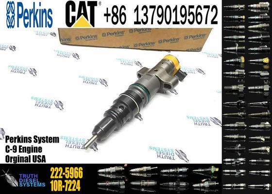 Engine Spare Parts 3126 3126B 3126E Fuel Injector 222-5966 10R-0781 Diesel Common Rail Injector for Excavator