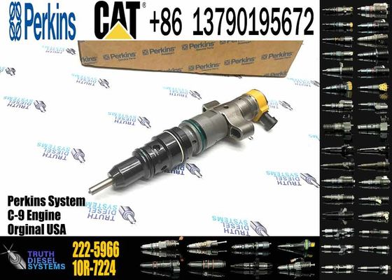 Engine Spare Parts 3126 3126B 3126E Fuel Injector 222-5966 10R-0781 Diesel Common Rail Injector for Excavator