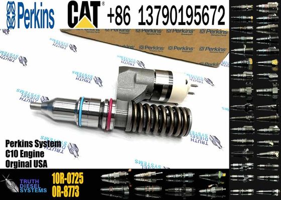 Excavator Injector 10R 0725 10R0725 10R-0725 for C10 Engine Parts Diesel Nozzle Assembly Auto Parts