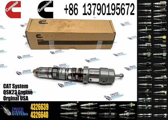Original Cummins 4954801 4326639 for Cummins K78 engine fuel injector machinery engine parts
