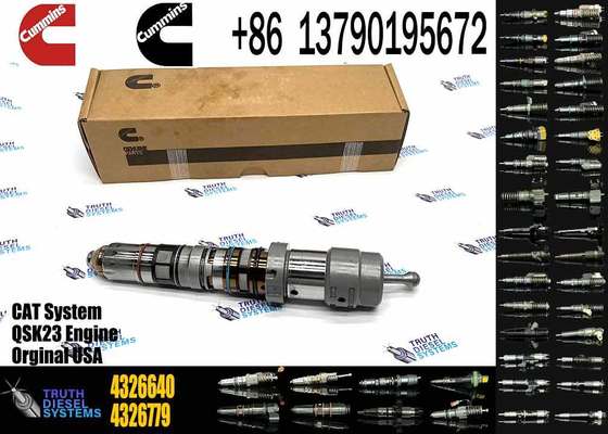 Common Rail Fuel Injector 4902828 4326640 362744RX 4088427 for Cummins Q23 Q60 Engine Injector