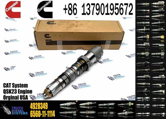 Construction Machinery PartsFuel Injector for QSK23 Diesel 3766446 4088427 4928346 4928349 for CUMMINS Diesel Engine