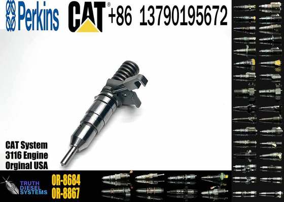 Top New 6-pack Diesel Fuel Injector 127-8218/1278218 0r-8684 Fitting For 3114/3116/3126 For Construction Machinery Parts