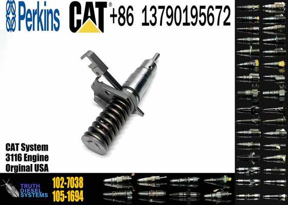101-4561 101-8673 102-7038 Fuel Injector for Caterpillar CAT 3114 3116 Engine