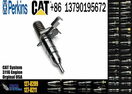 Caterpillar 3116 Diesel Engine Fuel Injector E200B 320B Excavator Parts 127-8216 0R-8473 0R8473 127-8209 127-8213