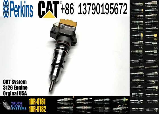 SUNORO High Quality New Common Rail Injector 10R-0781 162-9610 178-0199 for Diesel Engine 3126 3126B