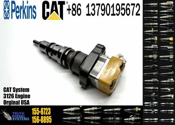 Hot Sell Common Rail Fuel Injector 155-8723 20R-5392 169-7408 Diesel Fuel Injector for CAT Caterpillar 3126B Engine
