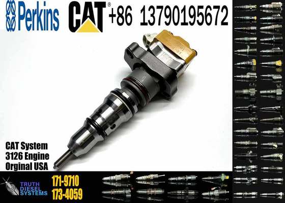 Common Rail Fuel Injector 171-9710 10R-9348 CAT 3126B Injector For Caterpillar Machinery Diesel Engine Parts