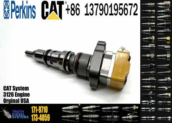 Common Rail Fuel Injector 171-9710 10R-9348 CAT 3126B Injector For Caterpillar Machinery Diesel Engine Parts