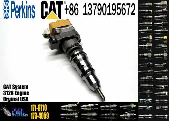 Common Rail Fuel Injector 171-9710 10R-9348 CAT 3126B Injector For Caterpillar Machinery Diesel Engine Parts