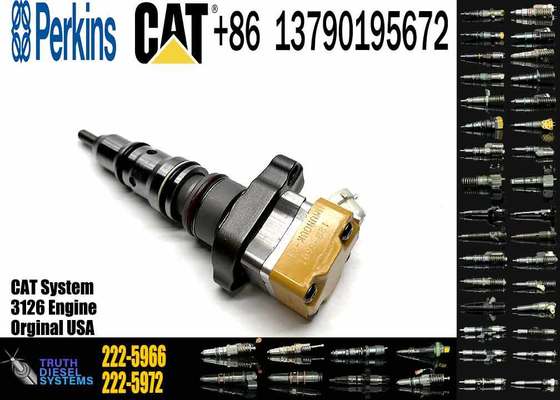 10r0781 222-5966 Diesel Fuel Injector for CAT Caterpillar 3126B 3126E C7 Engine