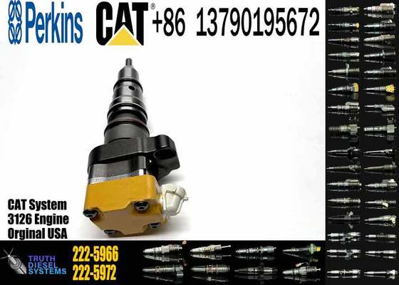 10r0781 222-5966 Diesel Fuel Injector for CAT Caterpillar 3126B 3126E C7 Engine