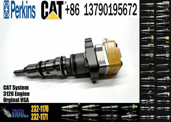 Excavator Injector 232-1170 2321170 for 3126 Engine Parts Diesel Nozzle Assembly Auto Parts