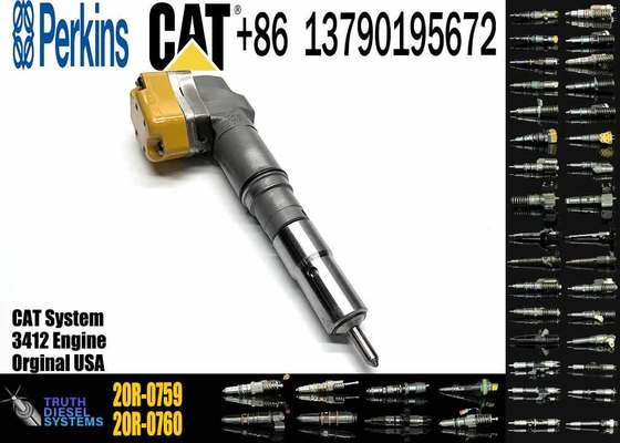 Fuel Injector 153-5938 20R-4148 174-7528 20R-0759 198-7912 204-2467 232-1168 Fit For CAT 3412 Diesel Fuel Engine Injection Part