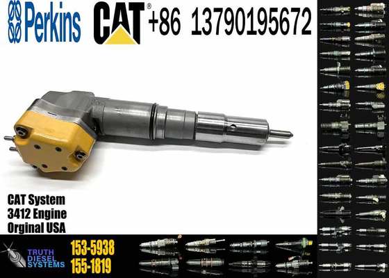 Fuel Injector 153-5938 20R-4148 174-7528 20R-0759 198-7912 204-2467 232-1168 Fit for CAT 3412 Diesel Fuel Engine Injection Part