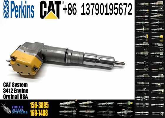 XF Parts Engine 3412E Diesel Fuel Injector 174-7528 1747528 20R-0758 20R0758 156-3895 1563895