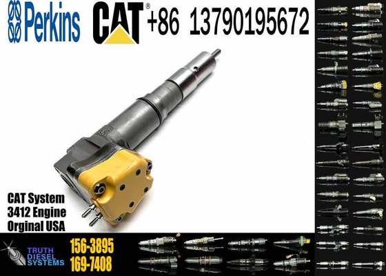 XF Parts Engine 3412E Diesel Fuel Injector 174-7528 1747528 20R-0758 20R0758 156-3895 1563895