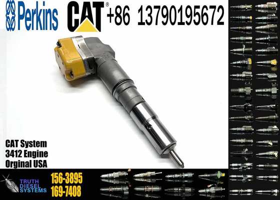 XF Parts Engine 3412E Diesel Fuel Injector 174-7528 1747528 20R-0758 20R0758 156-3895 1563895