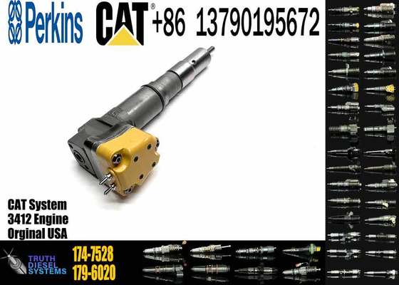174-7526 2C-0273 153-5938 174-7528 20R-4148 179-6020 Injector Genuine Brand New Diesel Engine Parts for Cat 3412 3412E 3408 3126