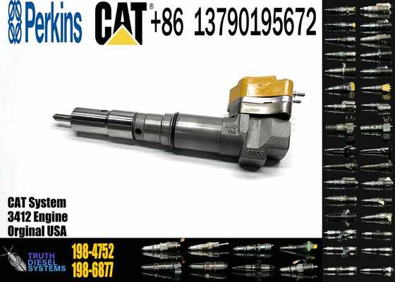 Excavator Parts 3412 Engine Injector 111-7916 198-4752 20R-5392 198-6877 232-1170 Fuel Injector for Excavator