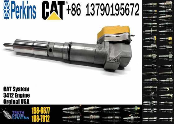 New 3412 Diesel Engine Parts Injector 198-6877 232-1171 232-1183 1747526 198-6877 2321166 1987912 for Machinery Repair Shops