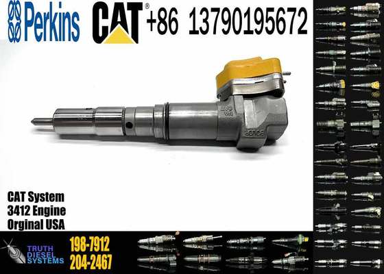 Fuel Injector 153-5938 20R-4148 174-7528 20R-0759 198-7912 204-2467 232-1168 Fit for CAT 3412 Diesel Fuel Engine Injection Part