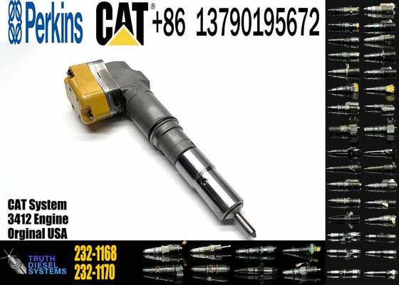 Caterpillar 3408 3412E Engine Fuel Injector 232-1173 232-1183 232-1168 174-7528 Engine Injector 174-7526 20R-0758