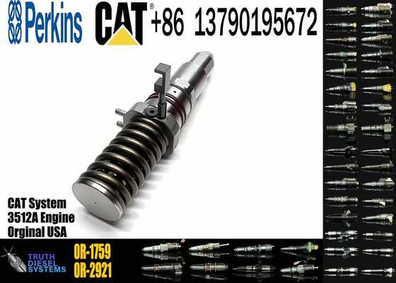 Common Rail Injector Assy Injector 6l-4357 0R-1759 Engine Components 6l4357 0R1759 for C3500 Engine