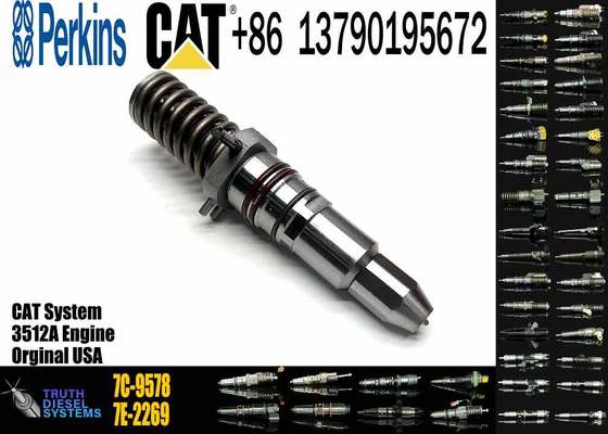 Common Rail Injector 7C-9578 7C9578 Fuel Injector For C-A-T 3508 3516 Excavator Parts 3512A Engine