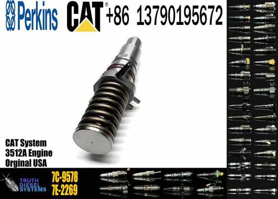 Common Rail Injector 7C-9578 7C9578 Fuel Injector For C-A-T 3508 3516 Excavator Parts 3512A Engine