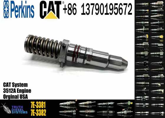 New Fuel Injector 9Y-4543 0R-3051 0R3051 7E3381 7E-3381 4P-9075 4P9075 For Caterpillar Marine Gen Set 3508 35080 3512 3516
