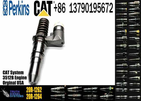 CAT Fuel Injector 392-0226 20R-1262 Common Rail Fuel Injector 392 0226 20R 1262 for Caterpillar 5130 5230 Diesel Engine Parts
