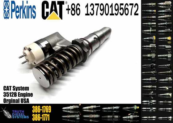 386-1769 3861769 Diesel Fuel Injector for Caterpillar CAT 3508B 3512B 3516B 20R-1278 Common Rail Injection Valves