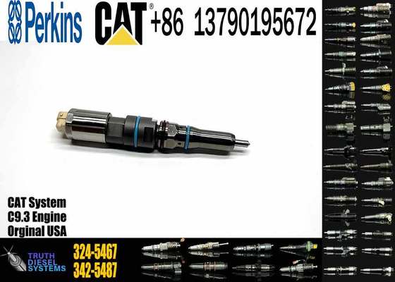 Common Rail Fuel Injector 304-3637 324-5467 363-0493 342-5487 20R-5036 for CAT Engine C9.3 C9 Excavator 336E 336EL 336ELN