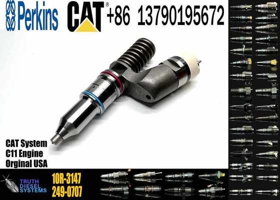 249-0712 249-0713 Common Rail Fuel Injector Cater pillar CAT C13 Diesel Engine Parts Rail Injector 10R-3147 10R-3147