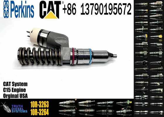 Excavator Injector 2530614 253-0614 10R3263 10R-3263 for C15 Engine Parts Diesel Nozzle Assembly