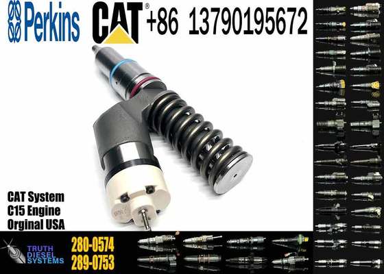 CAT Fuel Injector 280-0574 10R-8989 Common Rail Fuel Injector for Caterpillar Machinery C15 Diesel Engine Parts