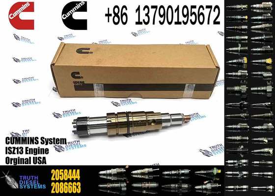 Diesel Fuel Injector 2058444 2086663 New Common Rail Injector 5579417 4307217 for Cummins Scania